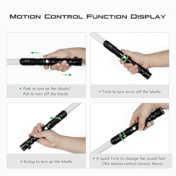 Amazon.com: XRGB 3.0 Motion Control Light Saber, Sensitive